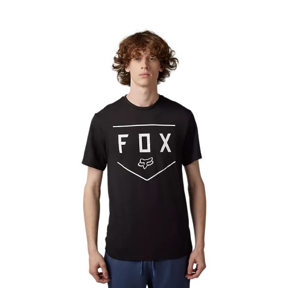 Fox Shield SS tech black póló