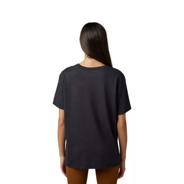 Fox boundary fekete női póló