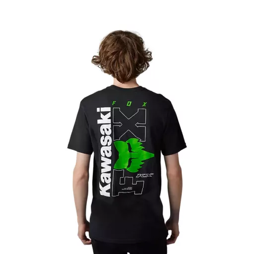 Fox x kawi poló fekete xl méret