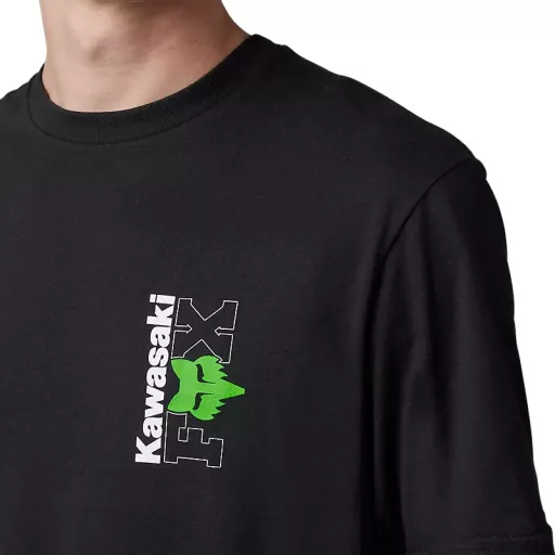 Fox x kawi poló fekete xl méret