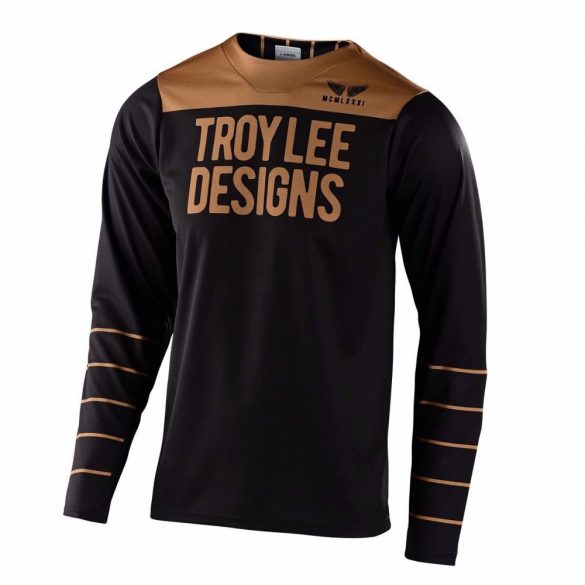 Troy lee designs GP PINSTRIPE MEZ,FEKETE-ARANY