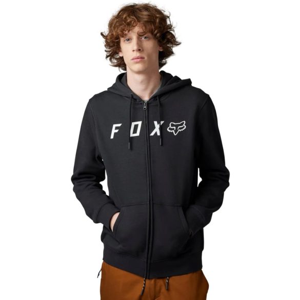 Fox Absolute zippes kapucnis  pulóver fekete L méret