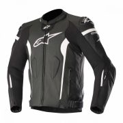   Alpinestars   MISSILE TECHAIR COMPATIBLE bőrdzseki,FEKETE-FEHÉR