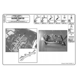   KAPPA ADAPTER TE3100K OLDALKONZOL FELSZERELÉSÉHEZ HÁTSÓ KONZOL HASZNÁLATA NÉLKÜL