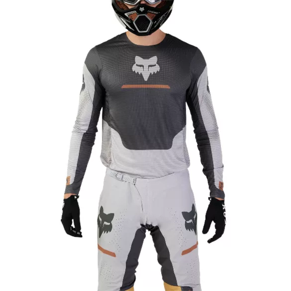 FOX Motocross Mez Flexair Optical acél szürke