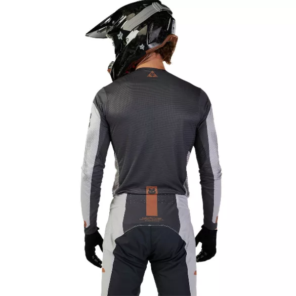 FOX Motocross Mez Flexair Optical acél szürke
