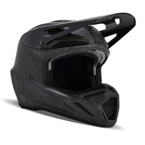 FOX Motocross V3 RS Carbon Solid MIPS ECE22.06 BUKÓSISAK MATT FEKETE