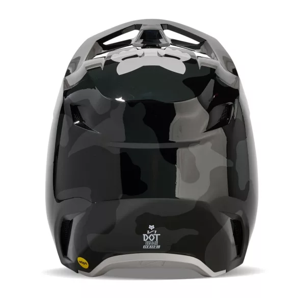 FOX Motocross  V1 bnkr MIPS bukósisak fekete camo