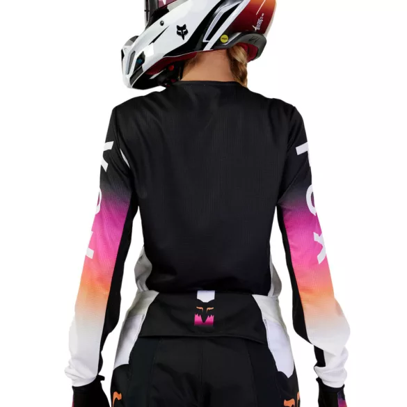 FOX Motocross női mez 180 Flora fekete-pink L