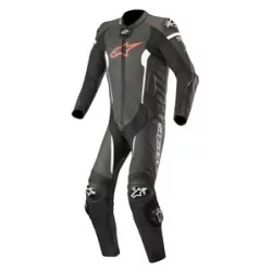   Alpinestars bőrruha 1-TEILER MISSILE TECH AIR COMPATIBLE fekete-piros-fehér