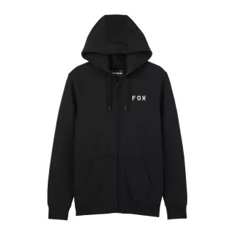 Fox  Flora black kapucnis zip pulóver