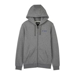 Fox  Flora grey kapucnis zip pulóver