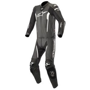 Alpinestars bőrruha 2-TEILER MISSILE TECH-AIR COMPATIBLE fekete-fehér