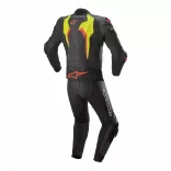 Alpinestars bőrruha 2-TEILER MOTEGI V3 fekete-fluo sárga-piros