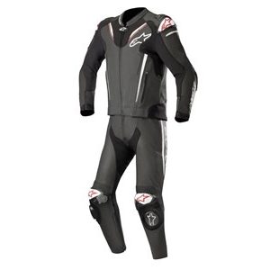 Alpinestars bőrruha 2-TEILER ATEM V3 fekete-fehér