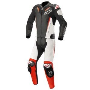 Alpinestars bőrruha 2-TEILER ATEM V3 fekete-fehér-piros