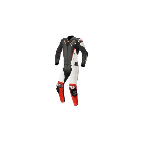 Alpinestars bőrruha 2-TEILER ATEM V3 fekete-fehér-piros