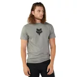 FOX Poló Fox Head  Premium szürke