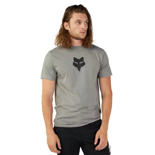 Fox poló head premium szürke
