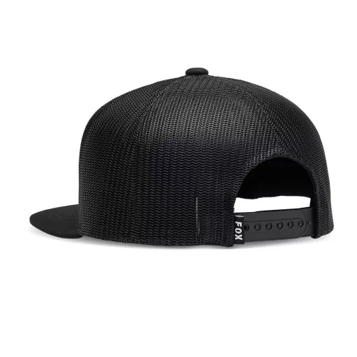 Fox snapback cap gyerek absolute mesh fekete egy méret