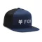 Fox snapback cap gyerek absolute mesh kék egy méret