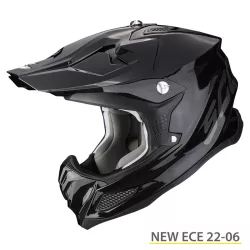 Scorpion VX-22 Air Solid cross bukósisak, fényes black