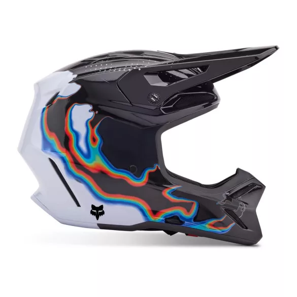 FOX Motocross  V3 RS SCAN LE MIPS BUKÓSISAK FEKETE