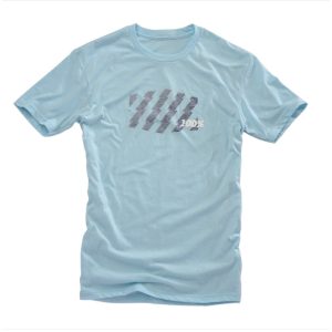 100% STRIKE TEE-SHIRT ICE BLUE S 