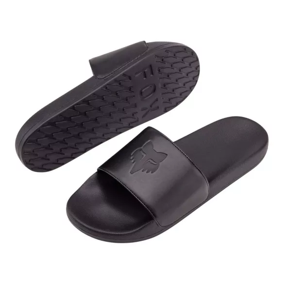 FOX unisex pantolette papucs fekete 