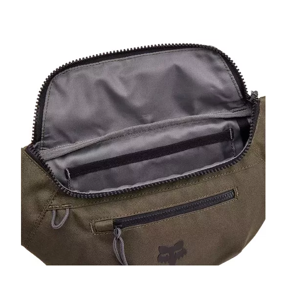Fox Head Hip olive green övtáska