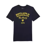 FOX HOTLAPS SS PREM POLÓ KÉK-SÁRGA