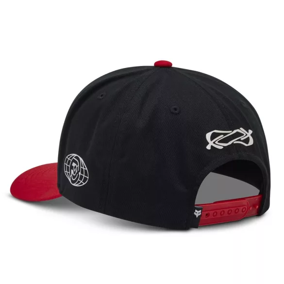 FOX Snapback  Race Spec sapka fekete
