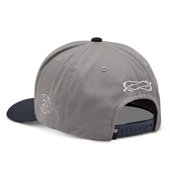 FOX Snapback  Race Spec sapka szürke
