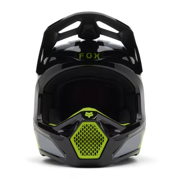 FOX Motocross  V1 Lean MIPS bukósisak szürke-acid