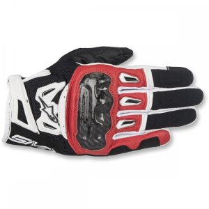 ALPINESTARS MX-2 AIR CARBON V2 KBŐR KESZTYŰ FEKETE-PIROS-FEHÉR