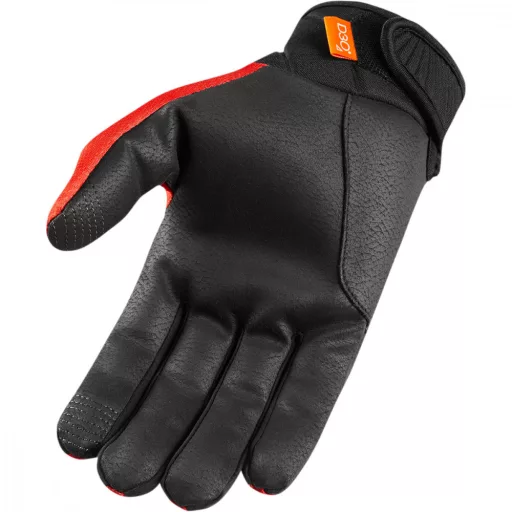 Icon anthem 2 ™ kesztyű, piros