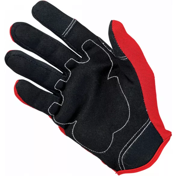 Biltwell Moto Red kesztyű