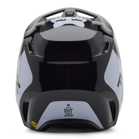 Fox V1 Lean black mips gyerek bukósisak