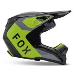 Fox V1 Lean black-fluo mips gyerek bukósisak