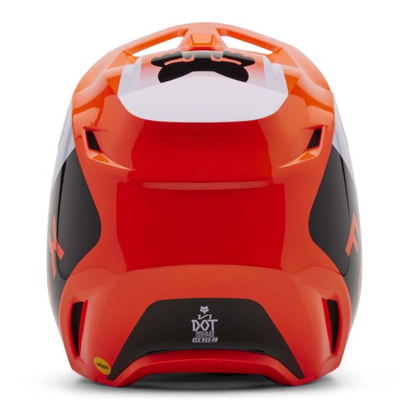 Fox V1 Lean orange mips gyerek bukósisak