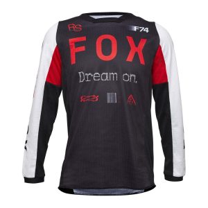 Fox 180 Race Spec black-red ifjúsági mez