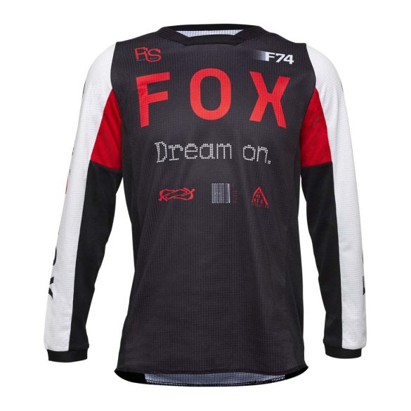 Fox 180 Race Spec black-red ifjúsági mez