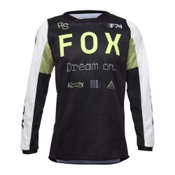 Fox 180 Race Spec black-fluo ifjúsági mez