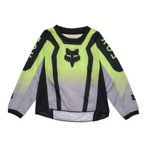 Fox 180 Lean fluo-black kisgyerek mez