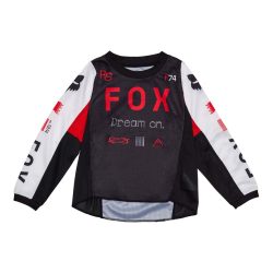 Fox 180 Race Spec black-red kisgyerek mez