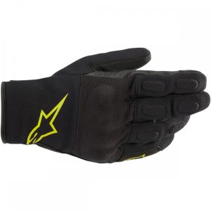 Alpinestars S Max Drystar kesztyű, black-fluo yellow