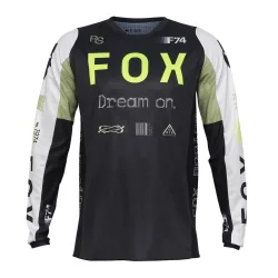 Fox 180 Race Spec pale green mez