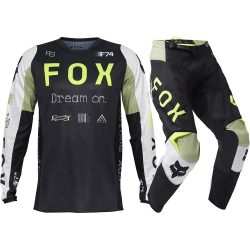 Fox 180 Race Spec black-fluo ifjúsági ruhaszett