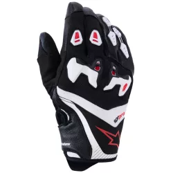 ALPINESTARS Sp-r pro bőr kesztyű fekete-fehér