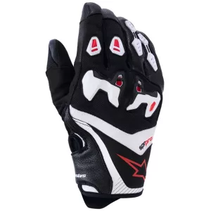 ALPINESTARS Sp-r pro bőr kesztyű fekete-fehér